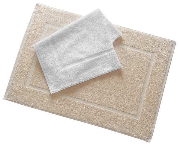 Martex Bath Mat, White, 20x30, PK12 7135400