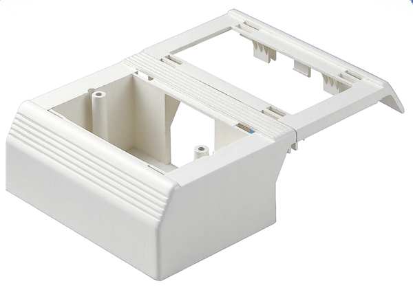 Panduit Workstation Outlet Center Offset Box T70WC2IW