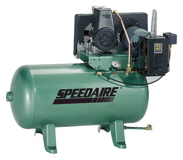 Speedaire Electric Air Compressor, 3/4 HP 5Z697