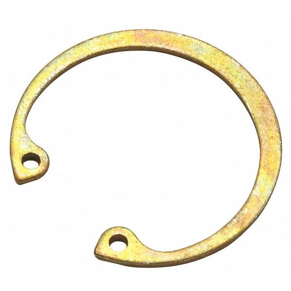 Rotor Clip Internal Retaining Ring, Steel, Zinc Yellow Finish, 1 in Bore Dia., 50 PK HO-100ST ZD