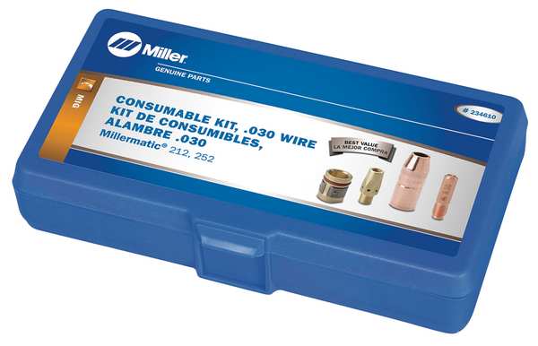 Miller Electric M 25 MIG Gun Consumable Kit, .030 wire 234610