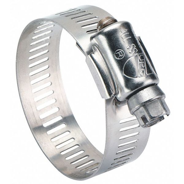 Zoro Select Hose Clamp, 1-3/4 to 3-3/4 In, SAE 52, PK10, Metric Dia. Min.: 70 mm 6352