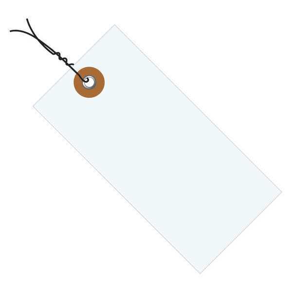 Tyvek Tyvek® Shipping Tags, Pre-Wired, 4 3/4" x 2 3/8", White, 1000/Case G13053