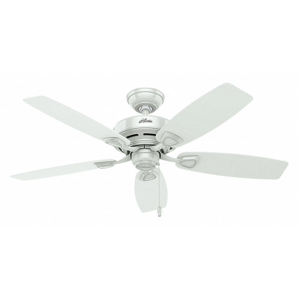 Hunter Indoor/Outdoor Ceiling Fan, 48" Blade Dia., 1 Phase, 120 53350