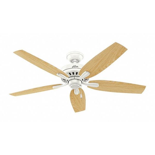 Hunter Decorative Ceiling Fan, 52" Blade Dia., 1 Phase, 120 53319