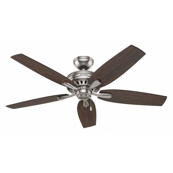 Hunter Decorative Ceiling Fan, 52" Blade Dia., 1 Phase, 120 53321