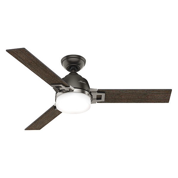 Hunter Decorative Ceiling Fan, 48" Blade Dia., 1 Phase, 120 59219