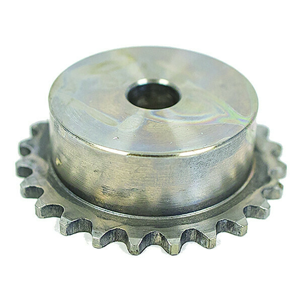 Zoro Select Chain Sprocket, 1/2" Bore Diameter, SS 40B13SS