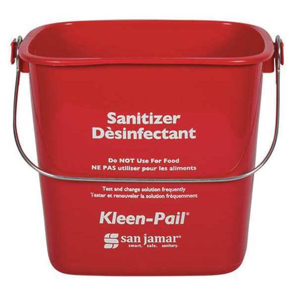 Kleen-Pail Kleen-Pail, 3Qt, Red KP97RD