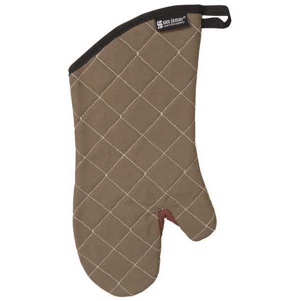 Bestguard Conventional Oven Mitt, Tan, 13", PR 800FG13