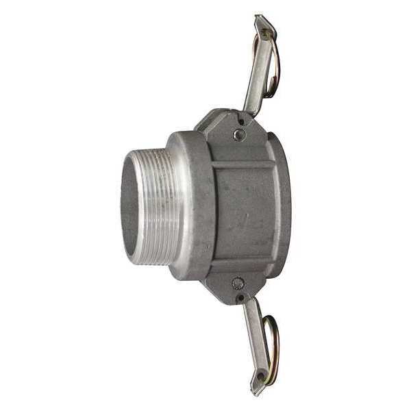 Milton B Style Cam Groove Coupler, 3" MNPT, PK5 2002-7