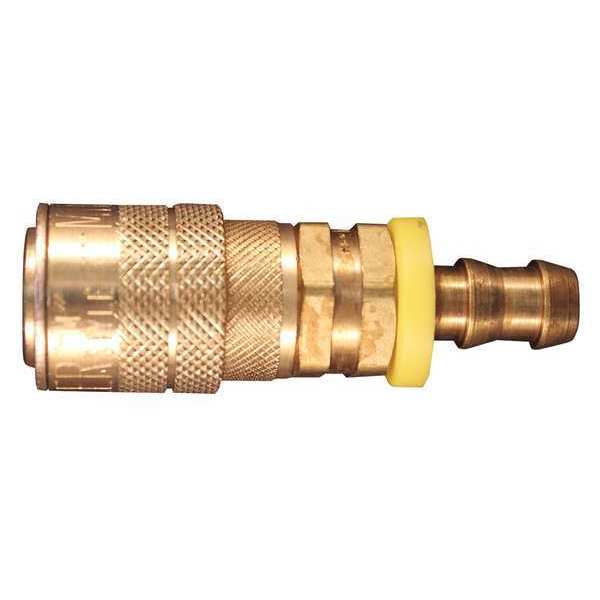 Milton M Style Push-Lock Coupler, 3/8" Hose, PK10 1717-6