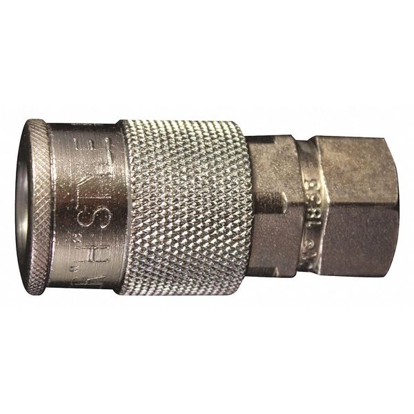 Milton H Style Coupler, 1/4" FNPT S-1833