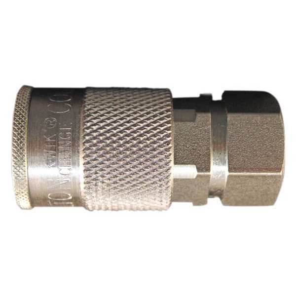 Milton H Style Coupler, 3/8" FNPT S-1835