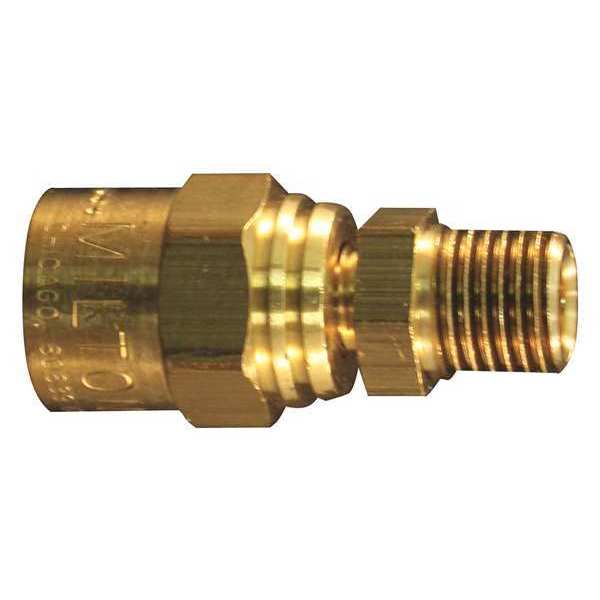 Milton Reusable Hose End, 1/4 MNPT, 5/8", PK10 617