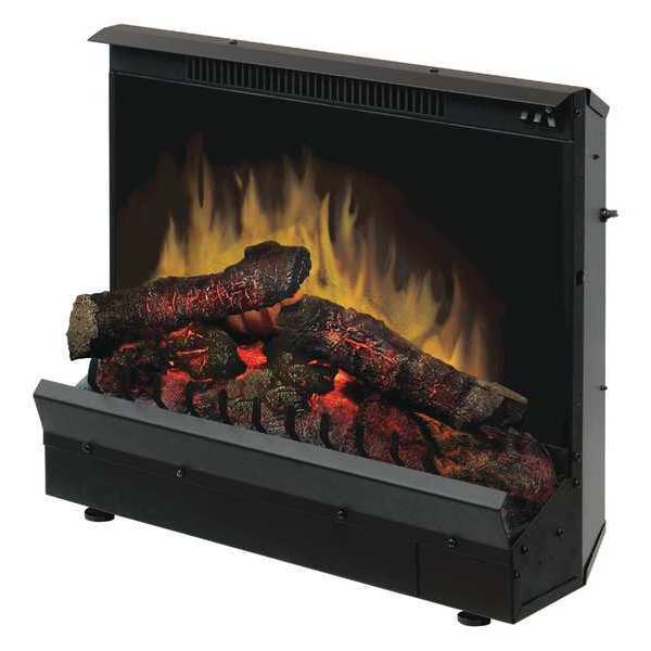 Dimplex Deluxe Electric Fireplace Insert, 23" Width, Logs Media DFI2310