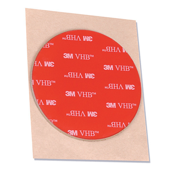 3M 3M 5962 VHB Tape 3" circle, Black, 62 mil, 100PK 5962