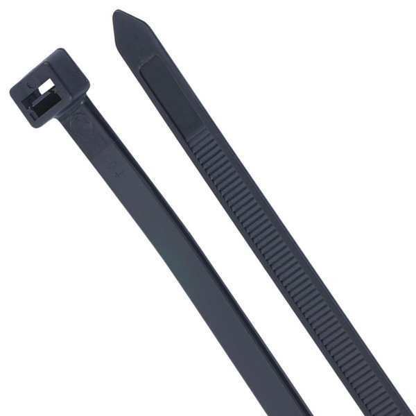 Gardner Bender 18" L Heavy Duty Cable Tie Black PK 50 46-418UVB