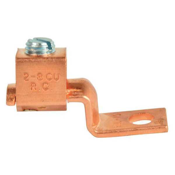 Gardner Bender Mechanical Lug, Copper, 4 to 14 AWG, PK2 GSLU-70N