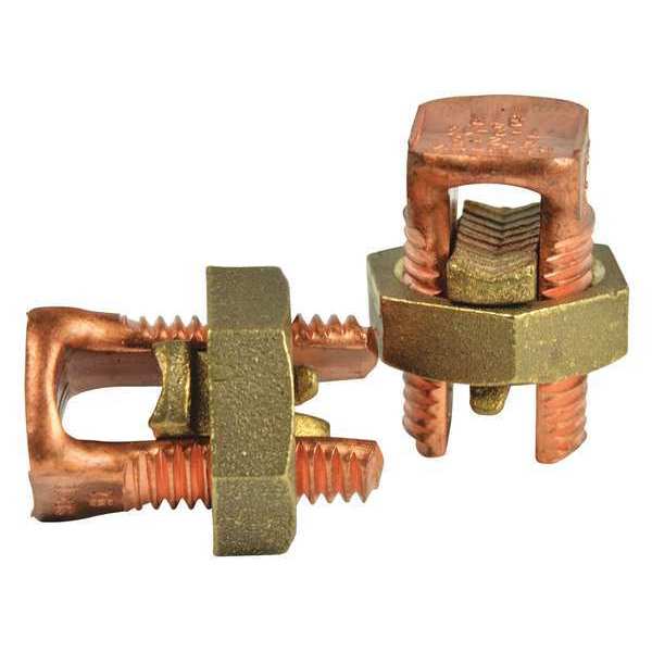 Gardner Bender Split Bolt Connectors, Copper, PK2 GSBC-2N