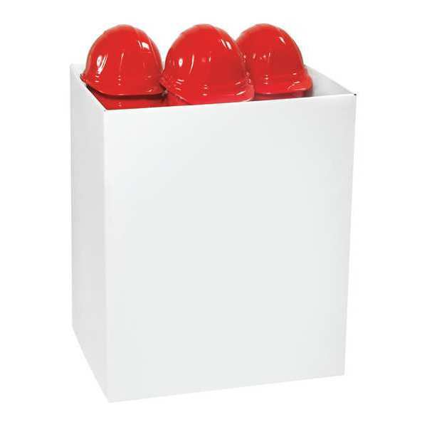 Partners Brand Large Bin Floor Display, 24 3/4" x 18 3/4" x 30", White, 10/Bundle MDIS103