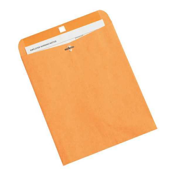 Partners Brand Clasp Envelopes, 10" x 12", Kraft, 500/Case EN1019