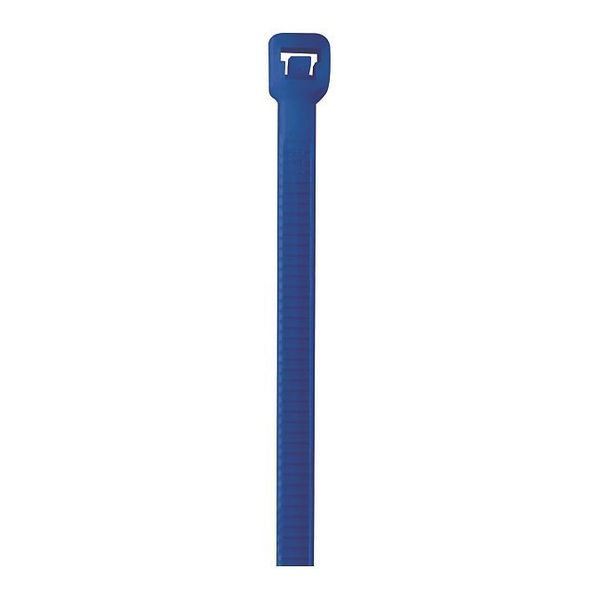 Partners Brand Colored Cable Ties, 40#, 5 1/2", Blue, 1000/Case CT433D