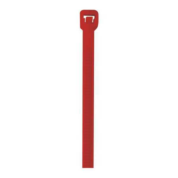 Partners Brand Colored Cable Ties, 40#, 5 1/2", Red, 1000/Case CT433B