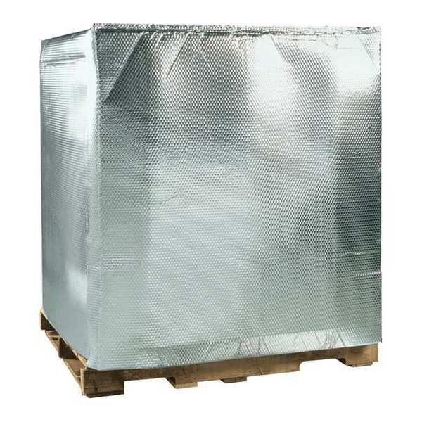 Partners Brand Silver Cool Shield Pallet Cover, 40" W, 48" L, 5 PK INC484060