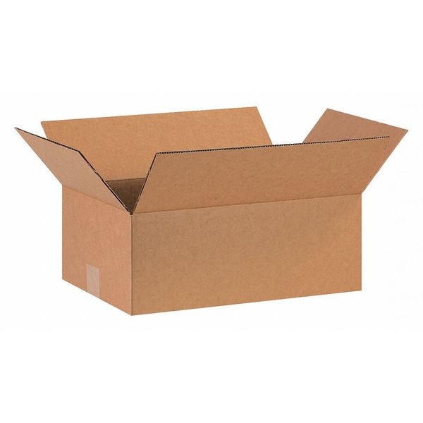 Partners Brand Corrugated Boxes, 16"x10"x6", Kraft, PK25 16106