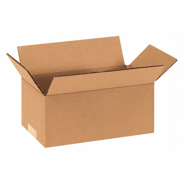 Partners Brand Long Corrugated Boxes, 9" x 4" x 4", Kraft, 25/Bundle 944