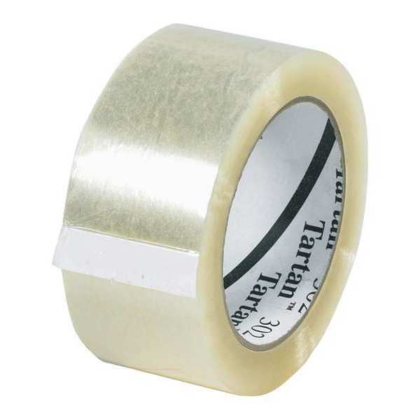 Tartan 3M™ 302 Carton Sealing Tape, 1.6 Mil, 2" x 110 yds., Clear, 36/Case T902302