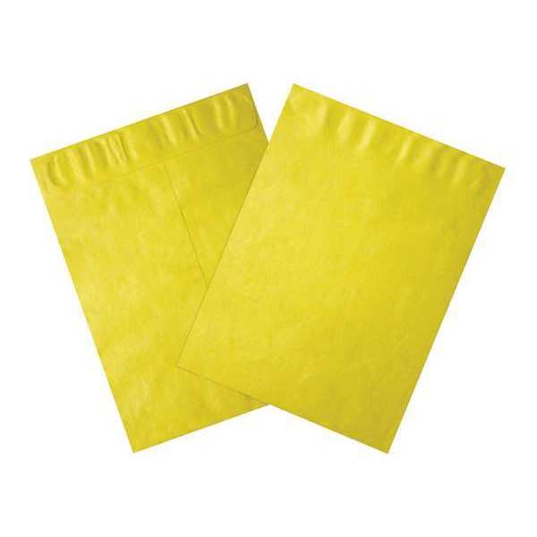 Tyvek Tyvek® Envelopes, 9" x 12", Yellow, 100/Case TYC912Y