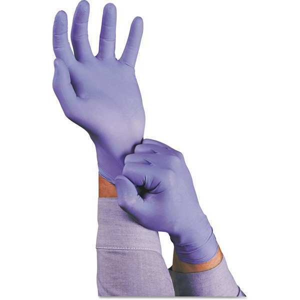Ansell Disposable Gloves, Nitrile, M, 100 PK, Blue 012-92-675-M
