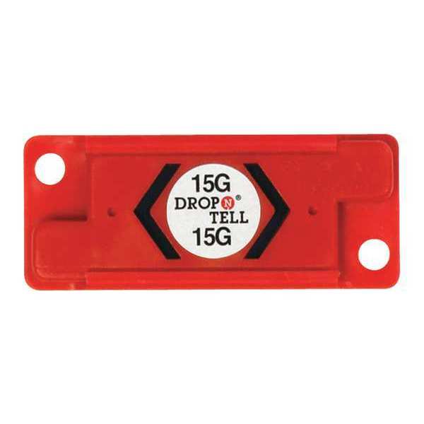Drop-N-Tell Drop-N-Tell® Resettable Indicator 15G, Red, 25/Case DNT15R