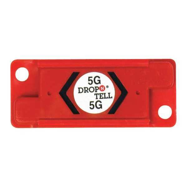 Drop-N-Tell Drop-N-Tell® Resettable Indicator 5G, Red, 25/Case DNT5R
