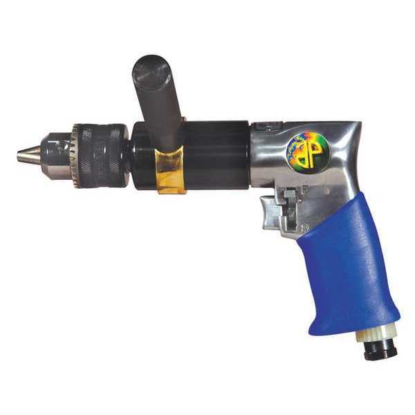 Astro Pneumatic Heavy Duty Reversible Drill, 1/2" 527C