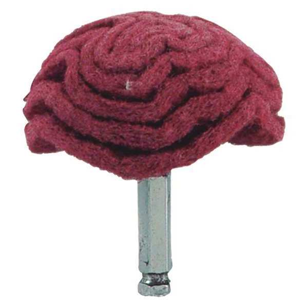 Astro Pneumatic Buff, 4", Scuff Mushroom Shaped 3059-02