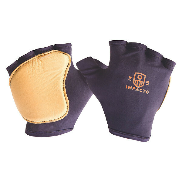 Impacto Anti-Impact Glove, Nylon Back, Blue, M 50120110030