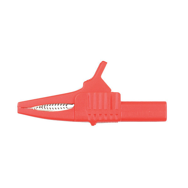Test Products Intl Red Cat III, 600V Crocodile Clip A068R