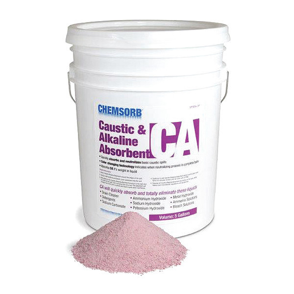 Chemsorb Caustic Neutralizing Absorbent, 5Gal Pail SP70CA-L5P