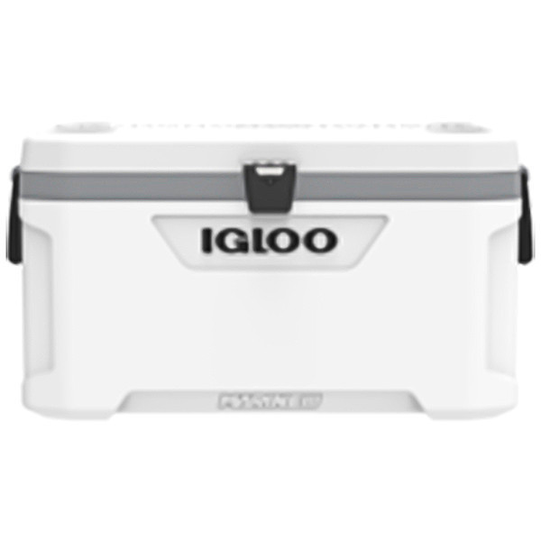 Igloo Marine Chest Cooler, Cap. 70qt, Gray-White 50548