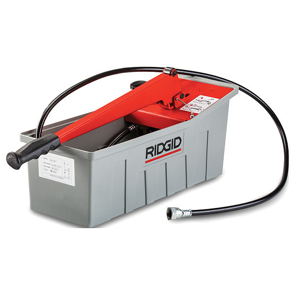 Ridgid Pressure Test Pump, Hydraulic, 725 PSI 1450