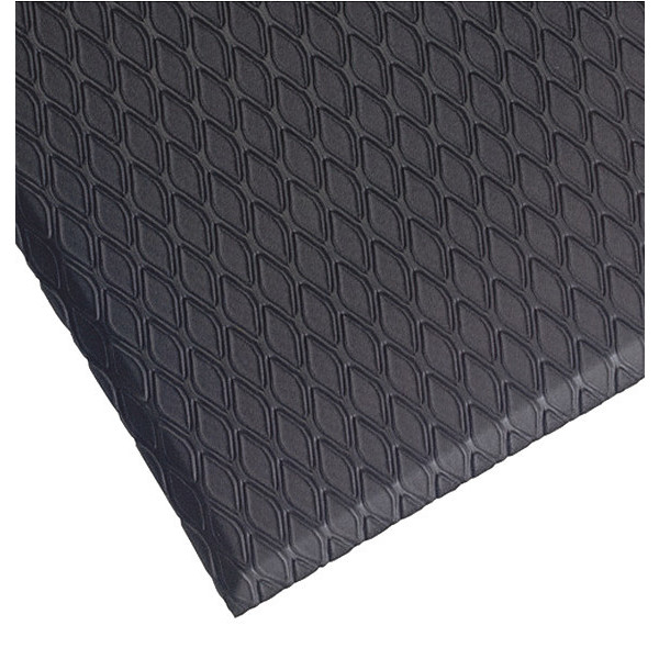 M A Matting Cushion Max Mat, Charcoal 4' x 6' 414046100