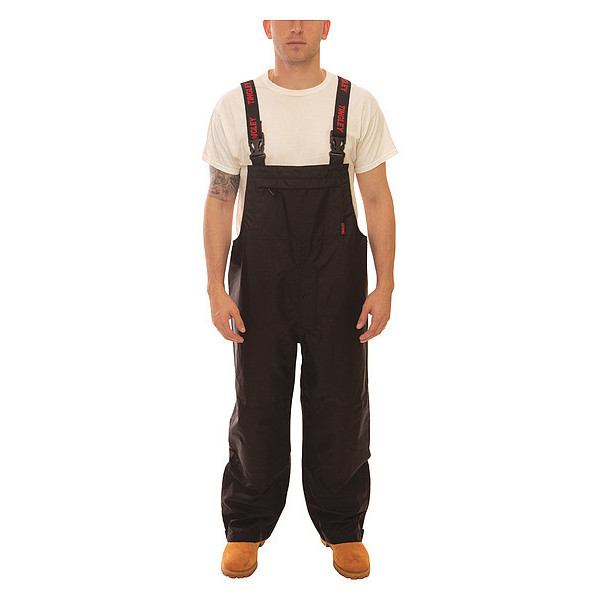 Tingley Overall, Breathable Waterproof, 2XL, Black O24113