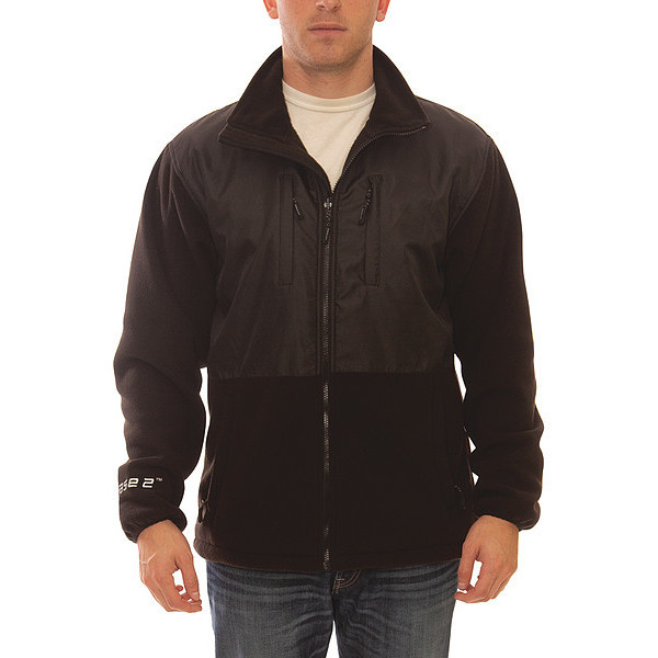 Tingley Jacket, 360 Gram Breathable Fleece, M, Blk J73013