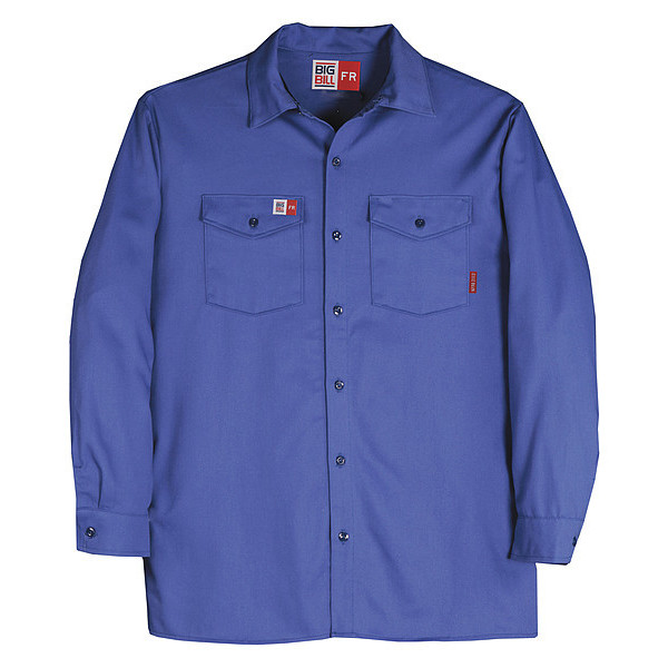 Big Bill Shirt, Fire-Resistant, Royal Blue TX231US7-4XLT-BLR