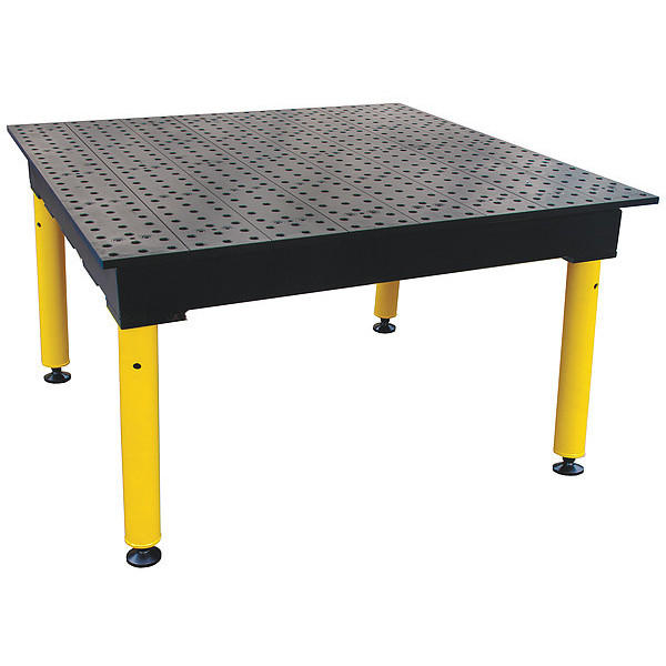 Buildpro Modular Wldng Table, Hvy Dty Legs, 4x4 ft. TMA54848F