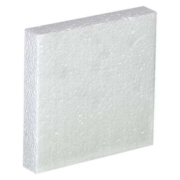Partners Brand Plastic Jug Foam Insert, 1-1 Gallon, White, 48/Case HAZ1063
