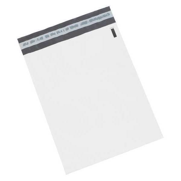 Partners Brand Poly Mailers, 14" x 17", White, 100/Case B879100PK